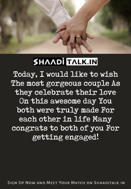 Engagement Wishes Images